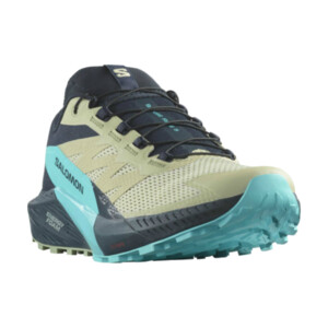 Salomon SENSE RIDE 5 Alfalfa/carbon/peablu Homme