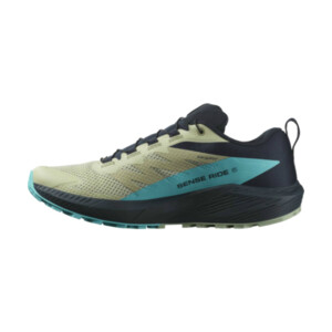 Salomon SENSE RIDE 5 Homme Alfalfa/carbon/peablu
